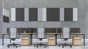 Wandgestaltung Büro