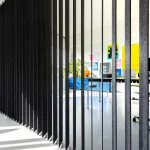 Besprechungszimmer Vorhang