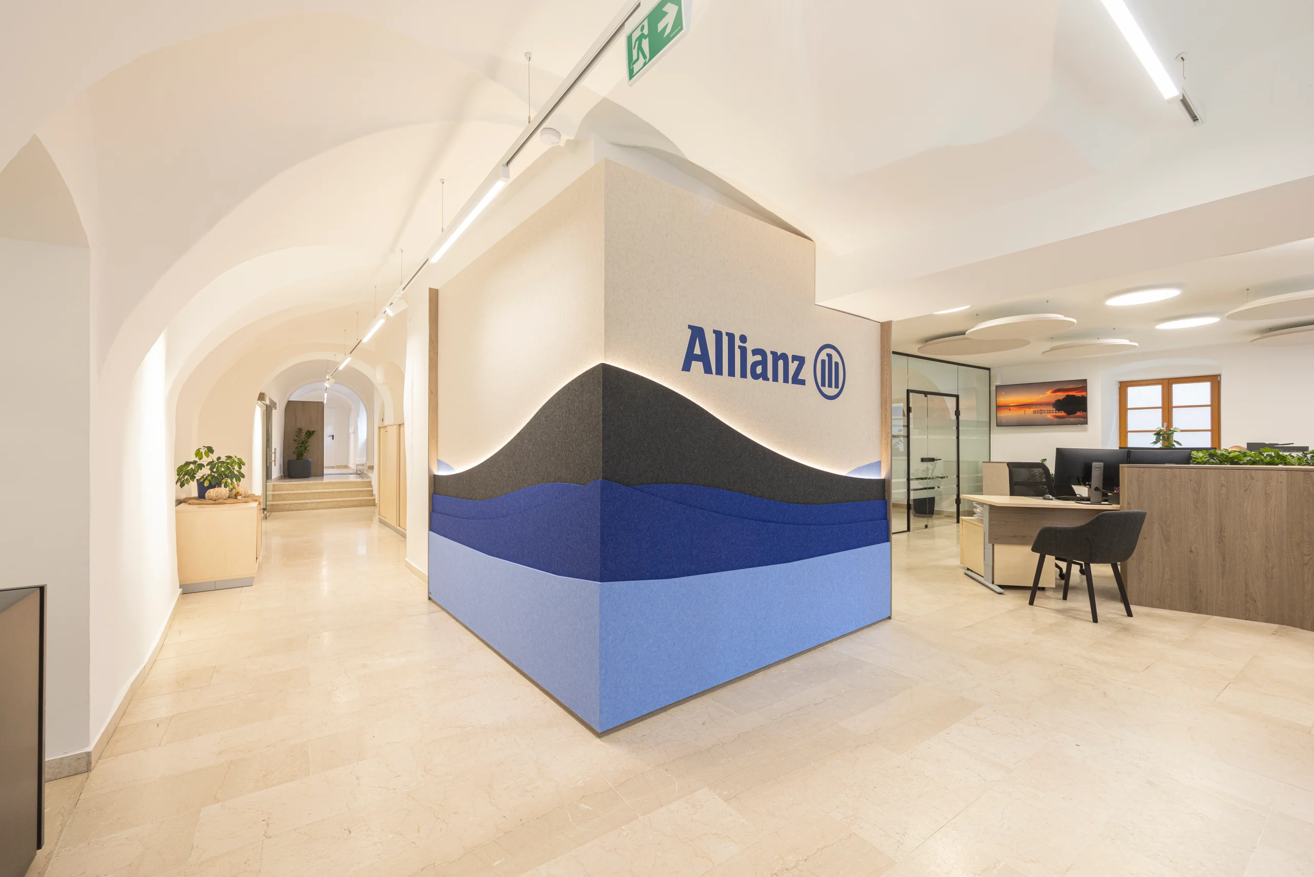 Raumakustik maßgeschneidert für Allianz Horn