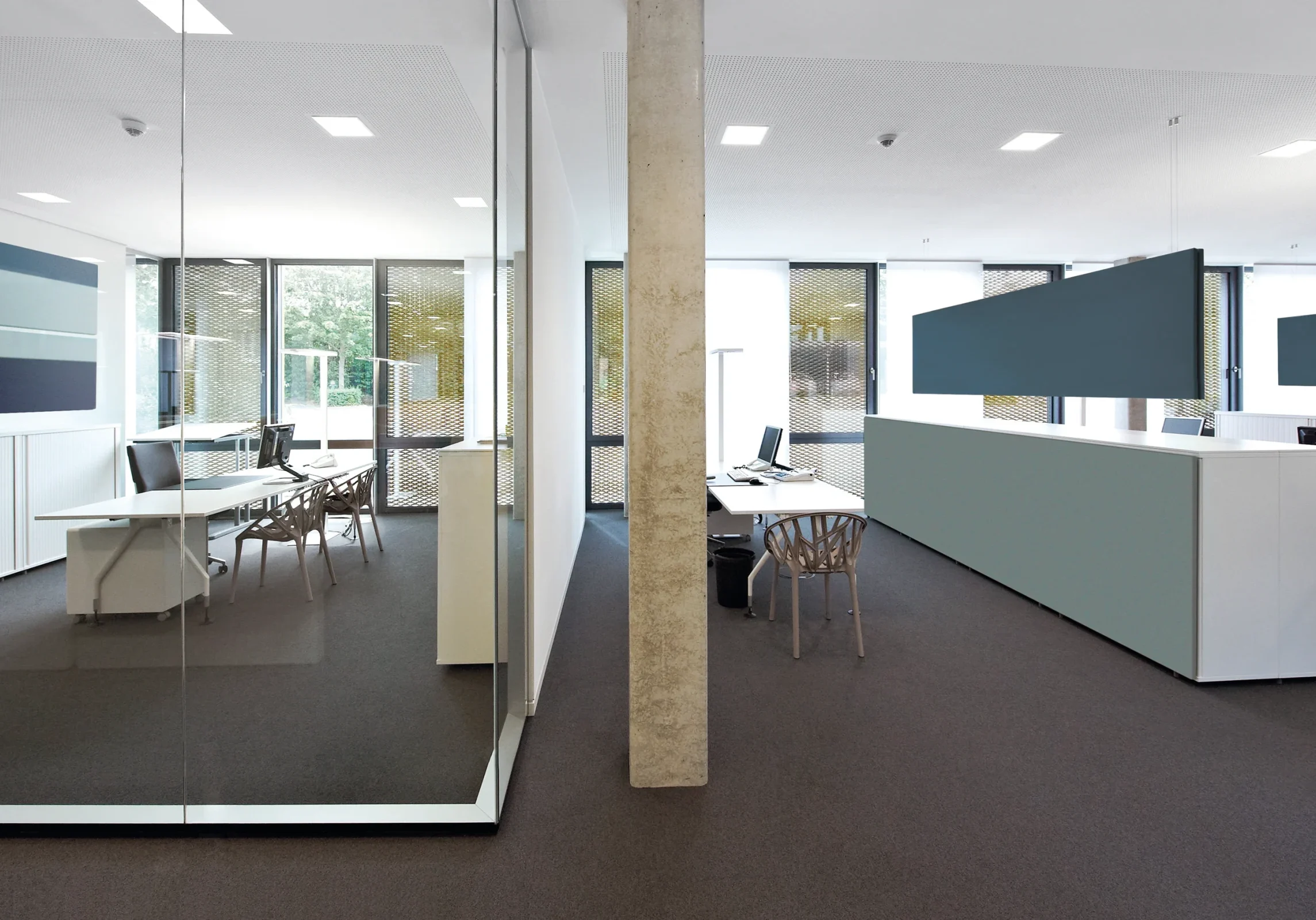 Innenarchitektur für Büroplanung und Büroeinrichtung