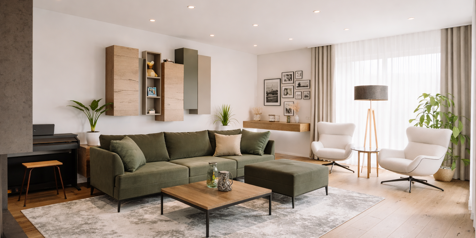 Innenarchitektur Wohnraumgestaltung