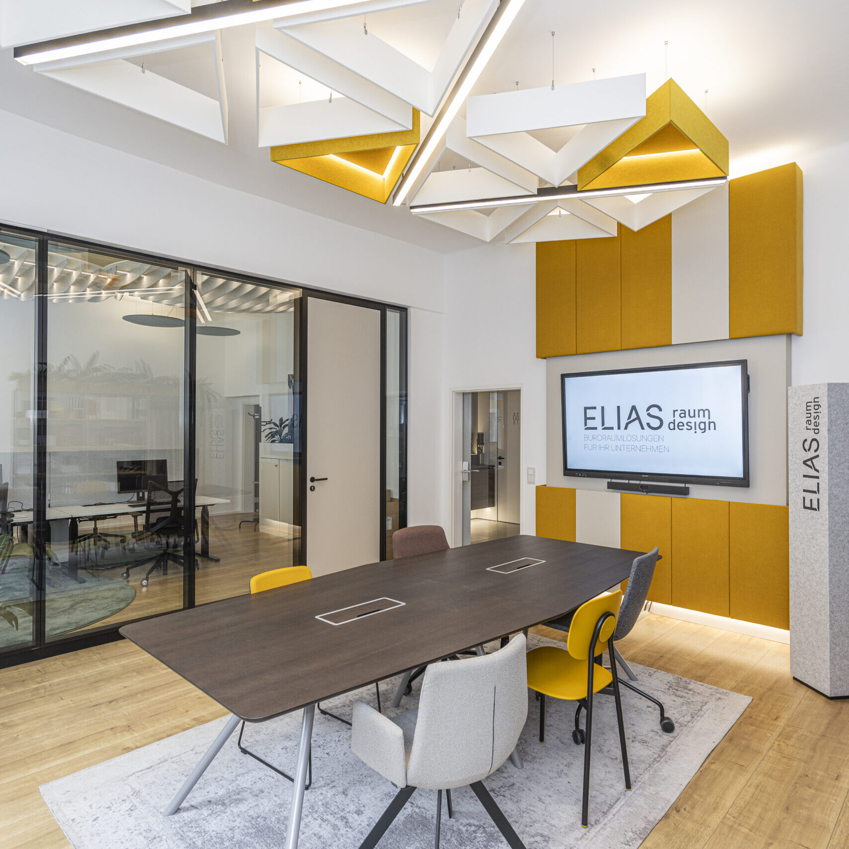 Innenarchitektur optimierte Raumakustik individuell geplant